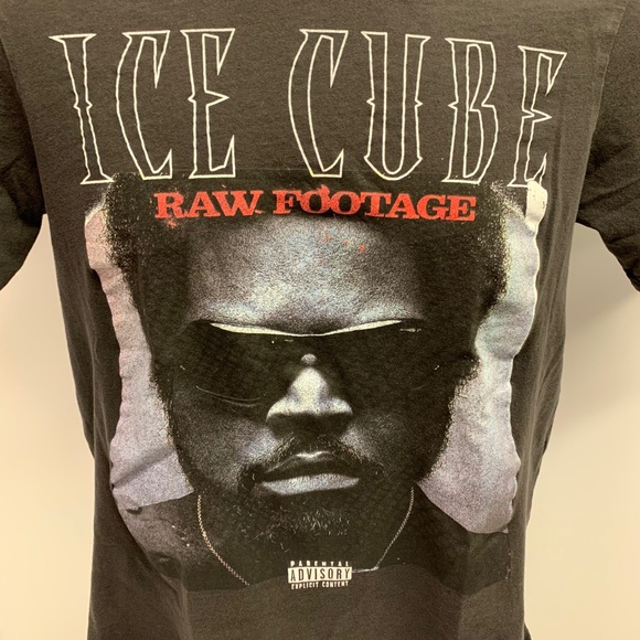Ice Cube Raw Footage Black T Shirt Size Small - Picture 3 of 7